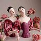 Half doll полукуколка Пьеретта. Интерьерная кукла. Таша и ее Крылатый зай. Интернет-магазин Ярмарка Мастеров.  Фото №2