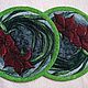 Заказать Салфетка под чашку круглая. Лоскутные чудеса ( Вера). Ярмарка Мастеров. . Салфетки Фото №3