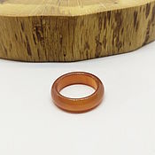 Украшения handmade. Livemaster - original item 16.75 r-r Carnelian Ring (1675x). Handmade.