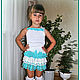 Комплект для девочки, "Нежные оборочки"-костюм, Комплекты одежды для малышей, Зубова Поляна,  Фото №1