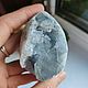 Друза целестин +-6*4см. Кабошоны. Stone Age камни. Интернет-магазин Ярмарка Мастеров.  Фото №2