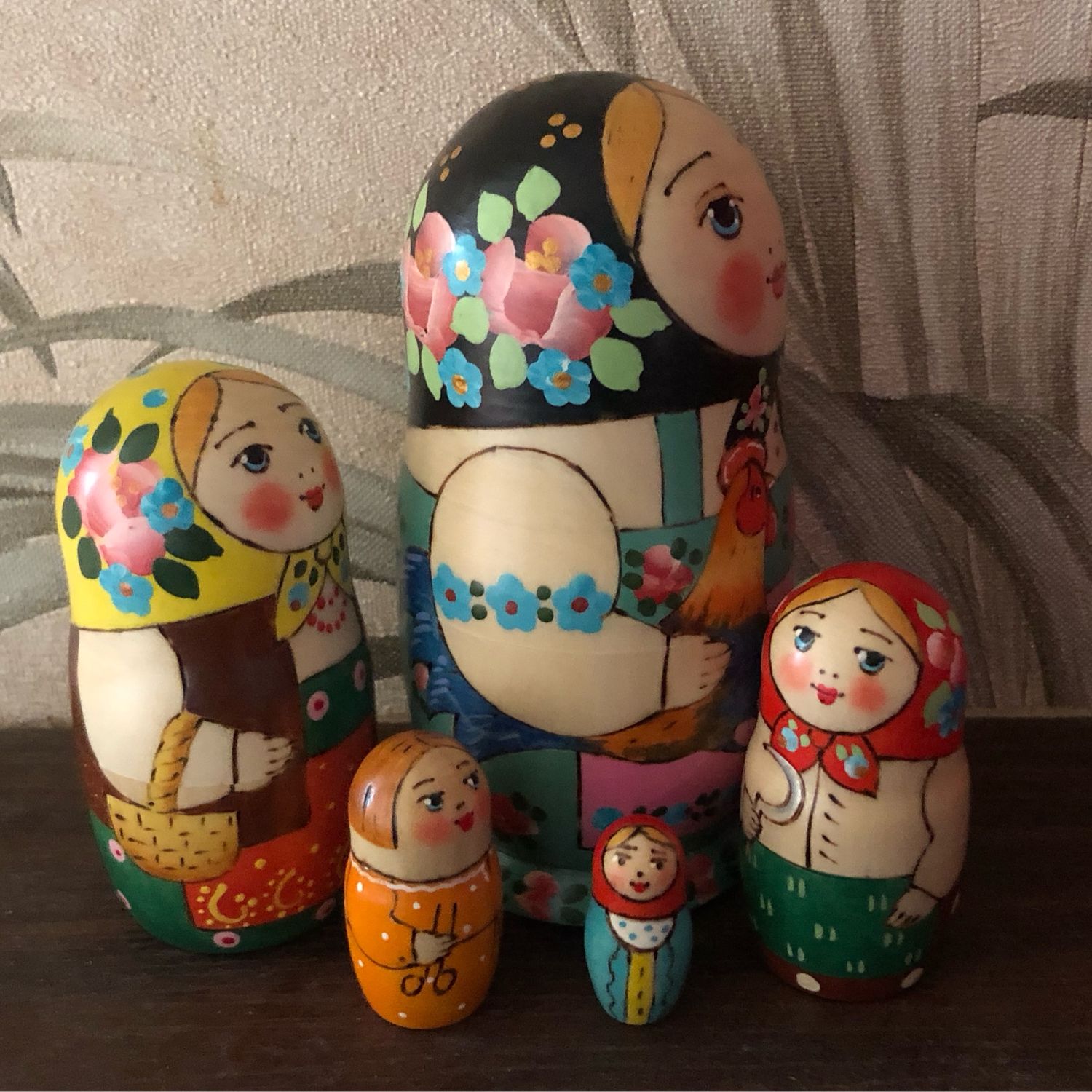 Матрёшка традиционная в интернет-магазине Ярмарка Мастеров по цене 1500 ...