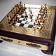 Elite Chess.Coated with gold of 999 tests.Handmade work, Chess, Chrysostom,  Фото №1