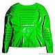 Women's bright green leather jacket in Moto style. Outerwear Jackets. Lollypie - Modiste Cat. My Livemaster. Фото №6
