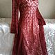 Evening dress' Anastasia ' mohair, handmade. Dresses. hand knitting from Galina Akhmedova. My Livemaster. Фото №4