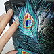 Order Kit bag and belt 'Feathers of marvelous bird'. bags.linny. Livemaster. . Waist Bag Фото №3