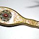 The mirror and comb 'Antiques'. Combs2. Malenkie radosti (bronven). Ярмарка Мастеров.  Фото №9