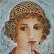 The incomparable Sappho, Ancient Greece, female portrait, watercolour. Pictures. Faina-art. Online shopping on My Livemaster.  Фото №2