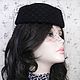 Tablet with veil black. Hats1. Novozhilova Hats. My Livemaster. Фото №4