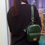 Сумки и аксессуары handmade. Livemaster - original item Backpack leather 161 and. Handmade.