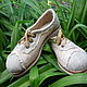 Summer shoes 'Linen boho'. Shoes. Valena (Lenamaksi). Online shopping on My Livemaster.  Фото №2