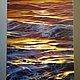 Painting 'Sea waves at sunset' oil on canvas 60h80. Pictures. vestnikova. Online shopping on My Livemaster.  Фото №2