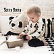 Сет из двух подушек "Панда". Подушки. Анна (SunnyBunny-shop). Интернет-магазин Ярмарка Мастеров.  Фото №2