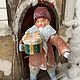 Заказать Подарок на день рождения, подарок женщине, игрушка на елку. Ватности (vatnosti). Ярмарка Мастеров. . Статуэтки Фото №3