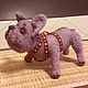 French bulldog ' Daredevil'. Stuffed Toys. jgick. Online shopping on My Livemaster.  Фото №2