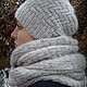 комплект ПЕРВЫЙ СНЕГ. Комплекты головных уборов. Virginia (Верина). Ярмарка Мастеров.  Фото №5