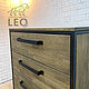 Комод из дуба на заказ LF-591. Комоды. Leo-loft. Ярмарка Мастеров.  Фото №4