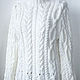 White knitted sweater, Sweaters, Stary Oskol,  Фото №1
