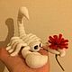 Скорпиончик. Войлочная игрушка. Чудо на ладони (chudo-na-ladony). Ярмарка Мастеров.  Фото №6
