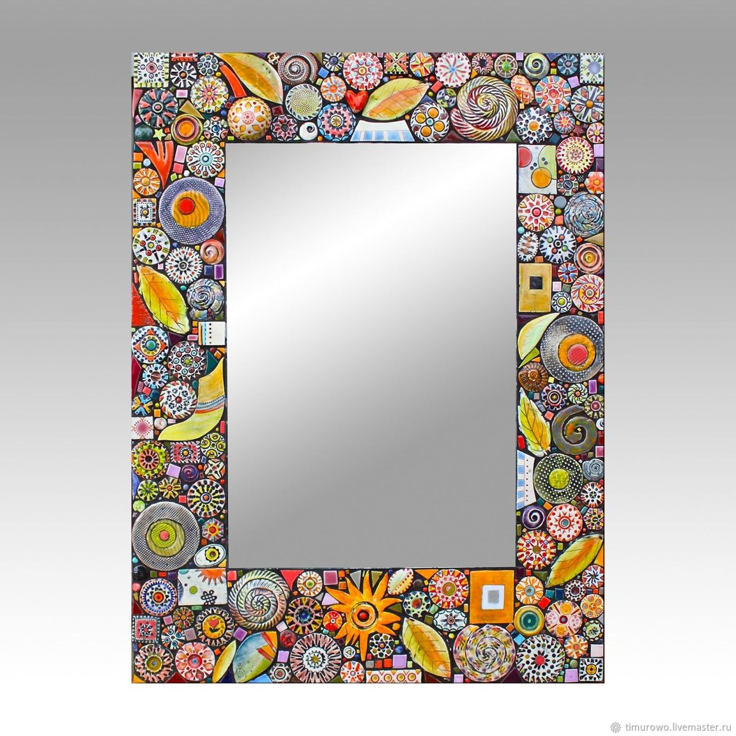 Настенные зеркала с декором в интернет-магазине Ярмарка Мастеров по ...