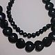 Order Black onyx. Beads-hearts 20 mm. 'Lady Charm'. Livemaster. . Beads1 Фото №3
