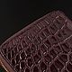Кошелек из натуральной кожи крокодила IMA0093VK45. Кошельки. CrocShop товары из экзотической кожи. Ярмарка Мастеров.  Фото №4