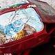 Backpack leather city hand-painted for Marina. Classic Bag. Innela- авторские кожаные сумки на заказ.. My Livemaster. Фото №4