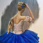 Картины и панно handmade. Livemaster - original item Ballerina oil painting.. Handmade.