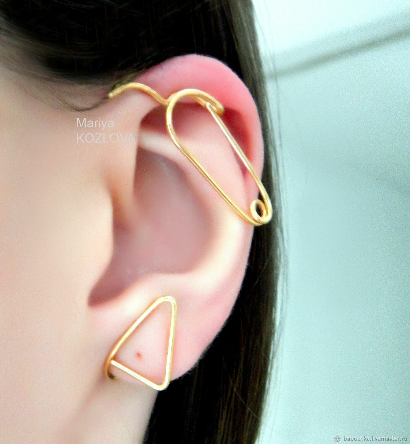 Корректор Лопоухости Кафф Булавка Фиксатор Торчащее Ухо Большое Ухо купить в интернет-магазине Ярмарка Мастеров по цене 1250 ₽ – X9IPQRU, Каффы, Москва - доставка по России