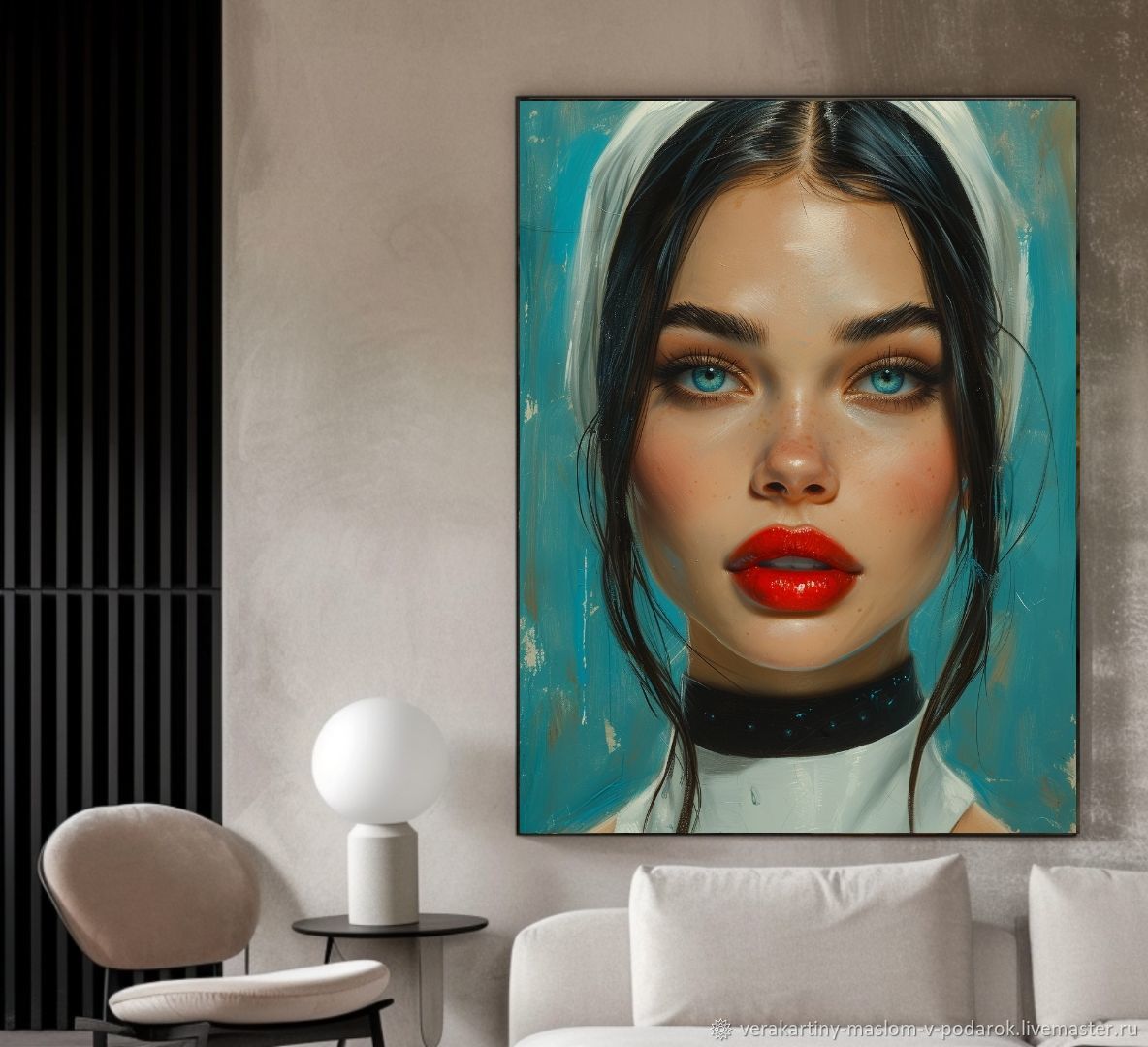 Картины по фотографии Портрет маслом на холсте Ручной работы в интернет ...