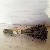 Цветы и флористика handmade. Livemaster - original item flowers and floristry: Bouquet of lavender in birch bark. Handmade.