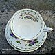 Заказать Чайное трио "Цветы месяца". Февраль. Royal Albert. Розалия Камалова. Ярмарка Мастеров. . Чайные пары Фото №3