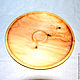 A wooden plate is a dish made of cedar wood. 41 cm.T5. Plates. ART OF SIBERIA. Online shopping on My Livemaster.  Фото №2