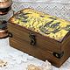 Sea pirate box-chest for storage, gift, Box, Moscow,  Фото №1