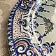 Винтаж: GIEN антикварная тарелка. Тарелки винтажные. Антикварные вещи Capricho Espanol. Ярмарка Мастеров.  Фото №5