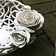 Elephant White rose. Bowls. Elena Zaychenko - Lenzay Ceramics. Online shopping on My Livemaster.  Фото №2