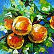 Peaches painting Kitchen wall art Dining room decor  tree artwork, Pictures, Petrozavodsk,  Фото №1