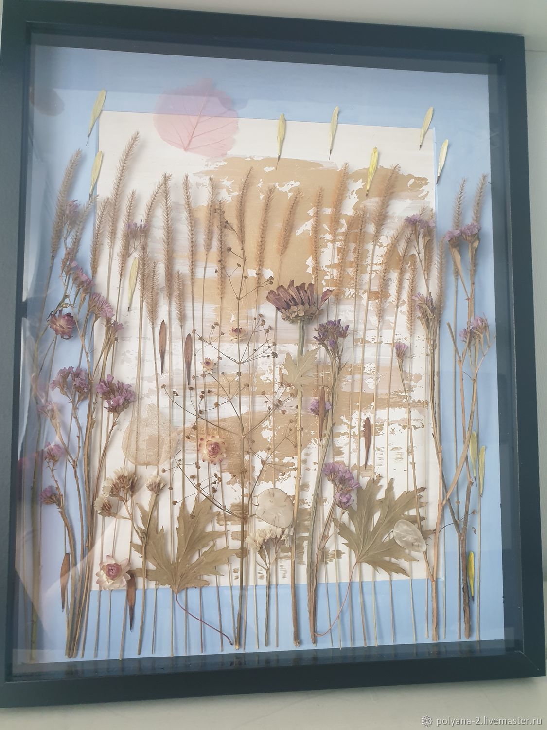 Картины: Картина из сухоцветов в интернет-магазине на Ярмарке Мастеров ...