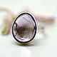Ring with amethyst 'Pure drop', silver. Rings. EdGems jewerly. Online shopping on My Livemaster.  Фото №2
