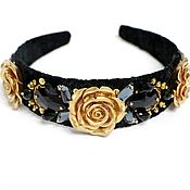 Украшения handmade. Livemaster - original item Rim with roses in the style of Dolce Gabbana. Handmade.