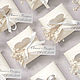 Wedding bonbonniere with white gispophila. Bonbonniere. Albums and notebooks (Anna). Online shopping on My Livemaster.  Фото №2