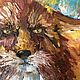 Fox, oil portrait on canvas, 20h20 cm. Pictures. myfoxyart (MyFoxyArt). My Livemaster. Фото №5