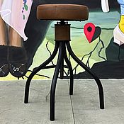 Для дома и интерьера handmade. Livemaster - original item Bar stool with DIESEL mechanism. Handmade.