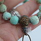 Rosary of 27 beads - PEACE and PERFECT WISDOM - Buddhist mala. Rosary. Jewerly for Happiness. Online shopping on My Livemaster.  Фото №2