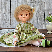 Куклы и игрушки ручной работы. Ярмарка Мастеров - ручная работа Interior textile doll Lena. Handmade.