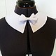 White collar with brooch. Collars. ERIO SHOP. Online shopping on My Livemaster.  Фото №2