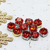 Czech beads 10/0 Bright red 10 g Preciosa