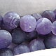 Amethyst matte bead 10 mm, Beads1, Dolgoprudny,  Фото №1