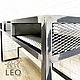 Тумба для барбера с вырезом под мойку лофт LF-933. Тумбы. Leo-loft. Ярмарка Мастеров.  Фото №4