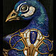 La danse du paon bleu azur. Комплекты украшений. Grimoire La poule noire. Ярмарка Мастеров.  Фото №4